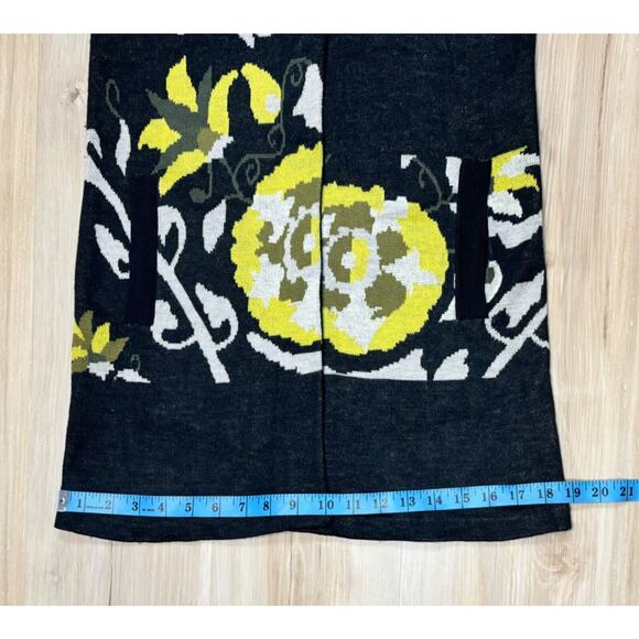 Pringle 1815 Scotland Long Cardigan Sweater Dress Snap Front Vintage sz S / US 4 - Picture 14 of 16